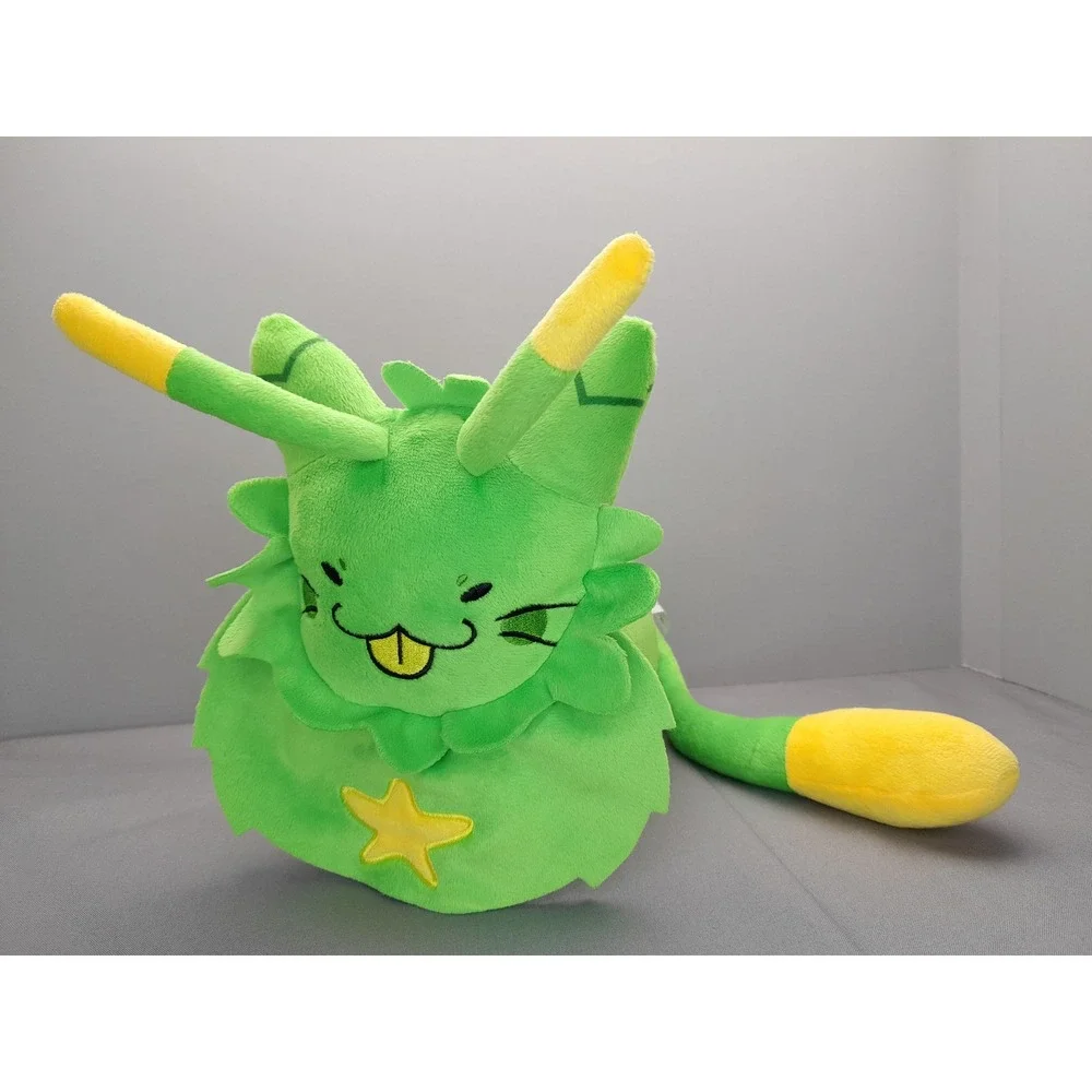 Regretevator Gnarpy Plush Roblox Game Stuffed Animal Green Alien Cat 9 Inch